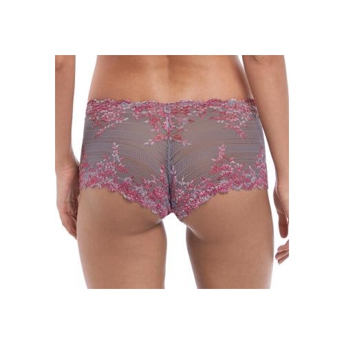 Shorty embrasse lace gris lilas Wacoal -50%